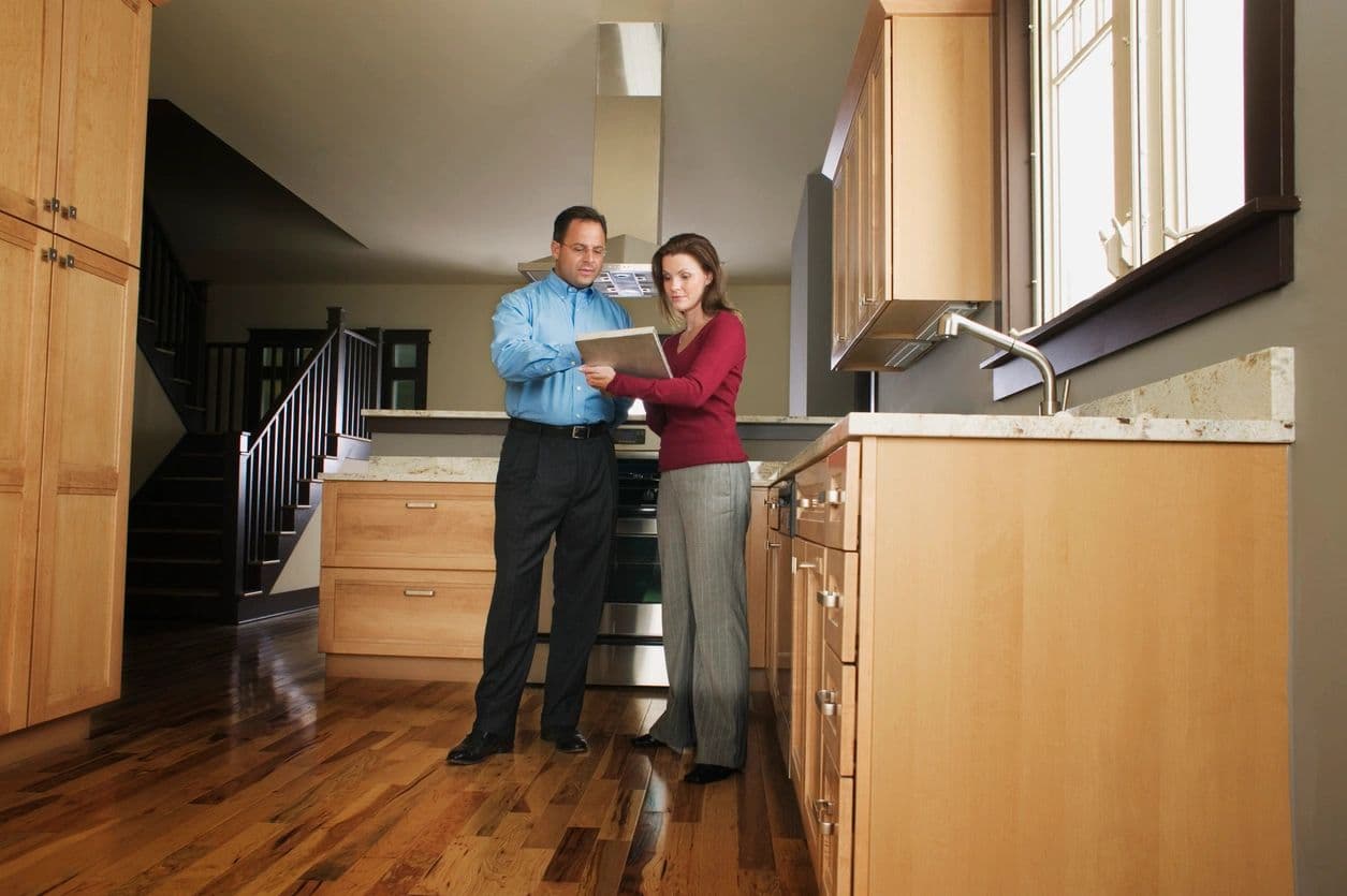 Southland Home Inspections reviewing findings with a client